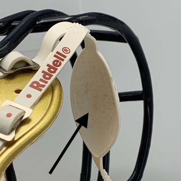 Vtg NCAA Mini Riddell GT Football Helmet Georgia Tech Yellow Jackets Bobby Dodd - Picture 11 of 15